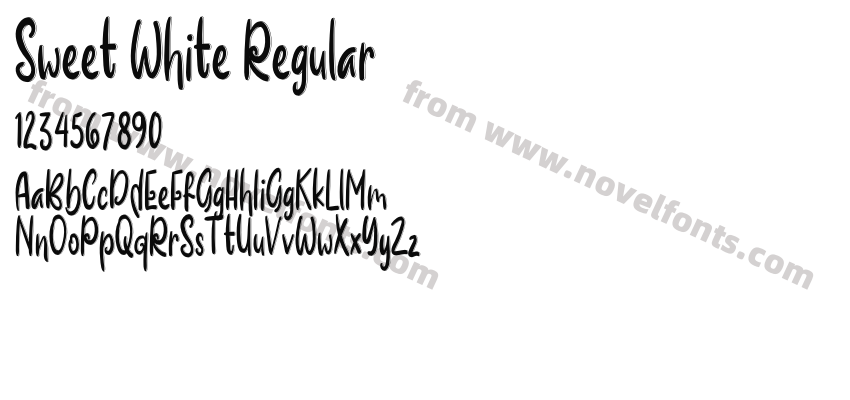 Sweet White RegularPreview