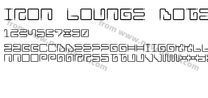 Iron Lounge DotsPreview