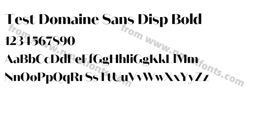 Test Domaine Sans Disp BoldPreview