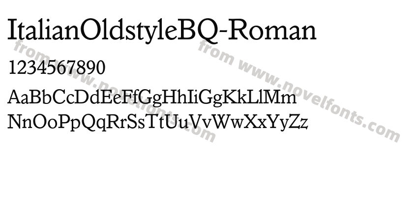 ItalianOldstyleBQ-RomanPreview