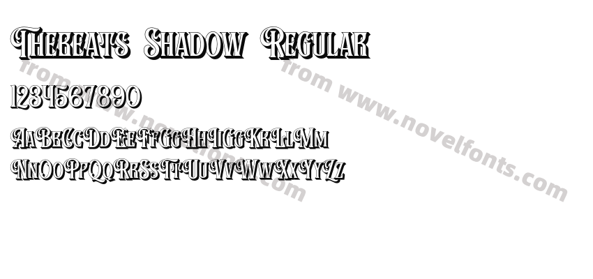 Thebeats Shadow RegularPreview