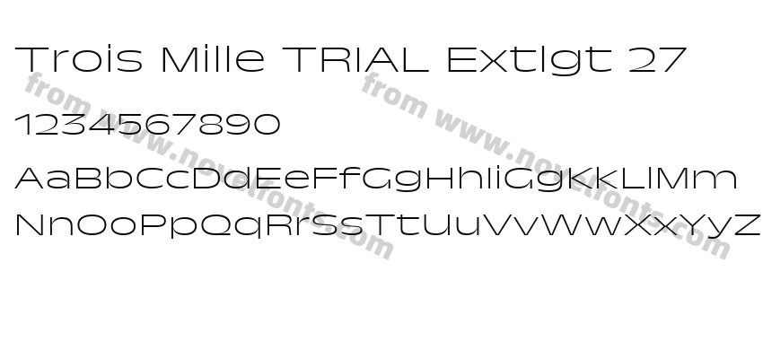 Trois Mille TRIAL Extlgt 27Preview
