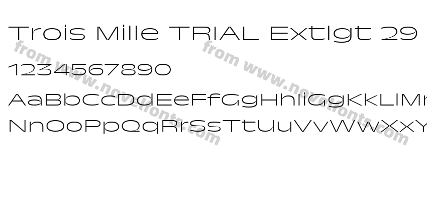 Trois Mille TRIAL Extlgt 29Preview