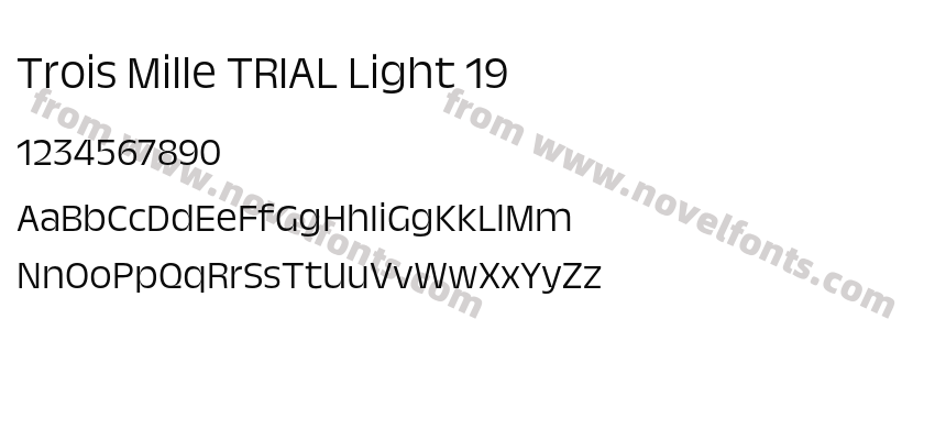 Trois Mille TRIAL Light 19Preview