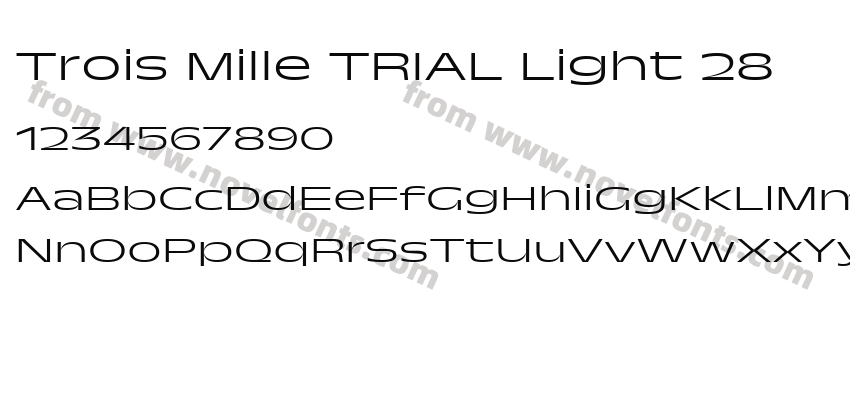 Trois Mille TRIAL Light 28Preview