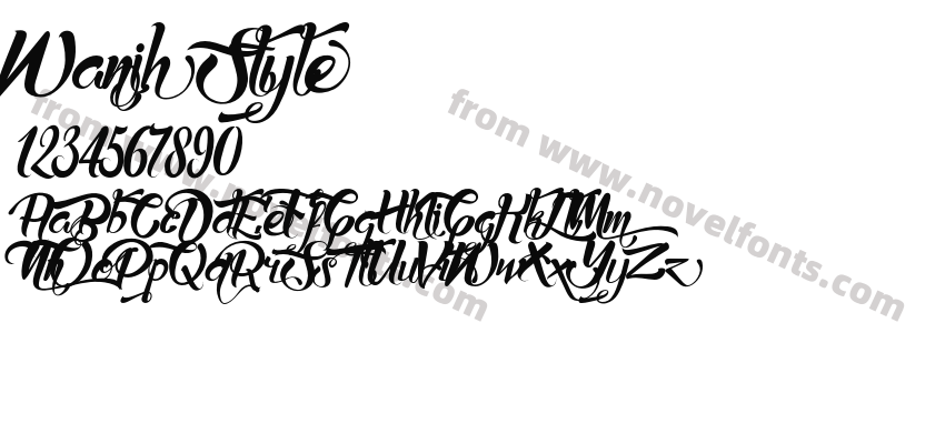 Wanih StylePreview
