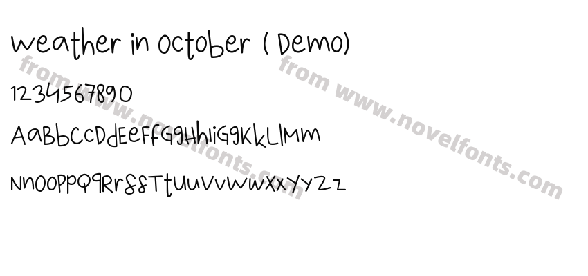 Weather in October ( Demo)Preview