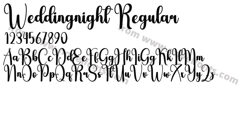 Weddingnight RegularPreview