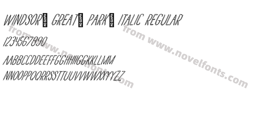 Windsor_ Great_ Park_ Italic RegularPreview