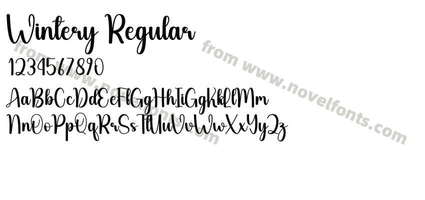 Wintery RegularPreview