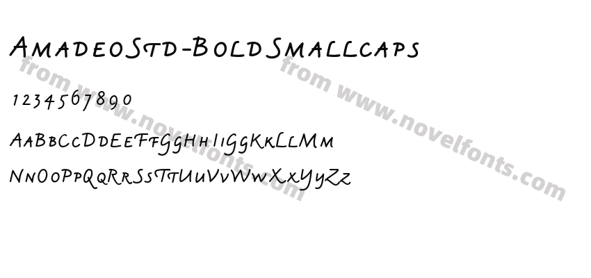 AmadeoStd-BoldSmallcapsPreview