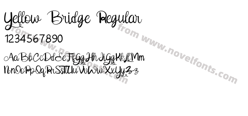 Yellow Bridge RegularPreview
