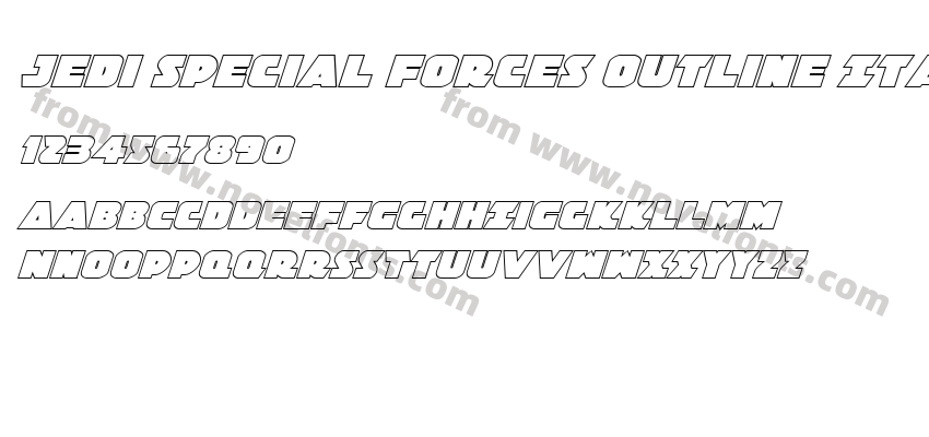 Jedi Special Forces Outline ItaPreview