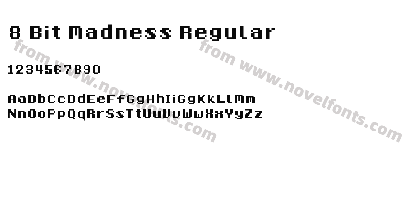 8 Bit Madness RegularPreview