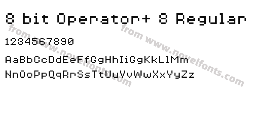 8 bit Operator+ 8 RegularPreview