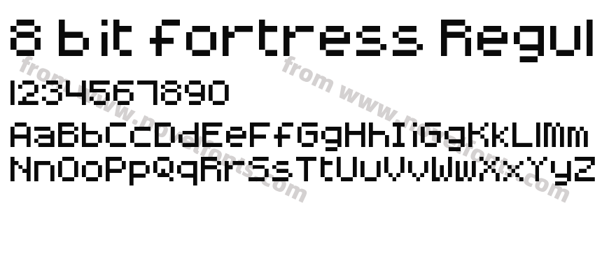 8 bit fortress RegularPreview