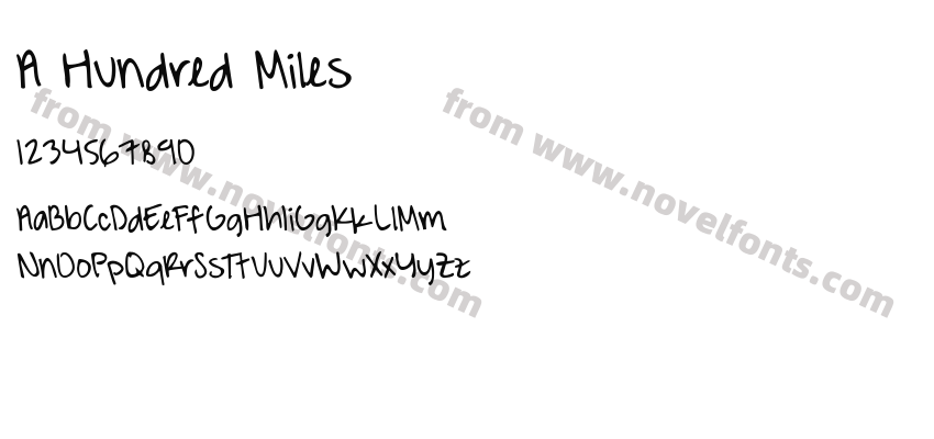 A Hundred MilesPreview