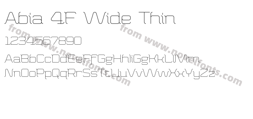Abia 4F Wide ThinPreview