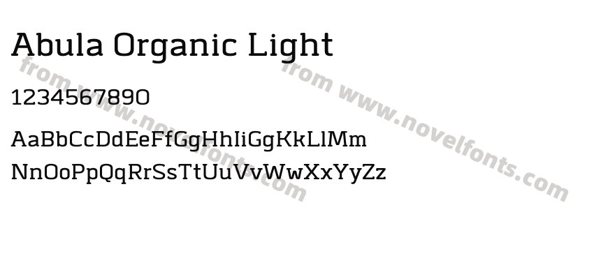 Abula Organic LightPreview