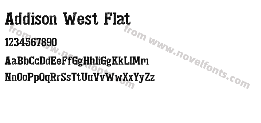 Addison West FlatPreview