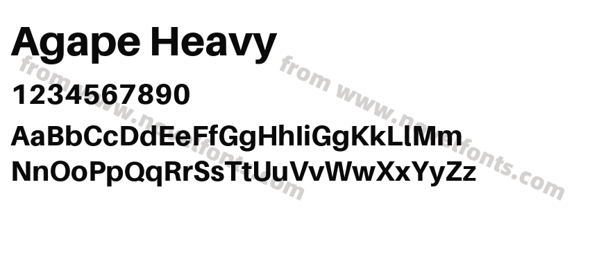 Agape HeavyPreview