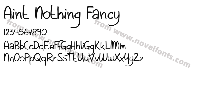 Aint Nothing FancyPreview