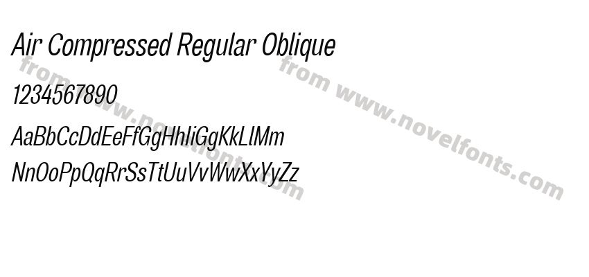 Air Compressed Regular ObliquePreview