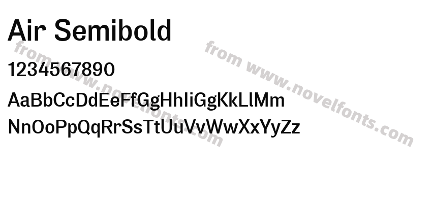 Air SemiboldPreview