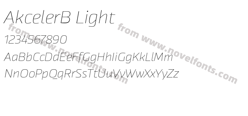 AkcelerB LightPreview