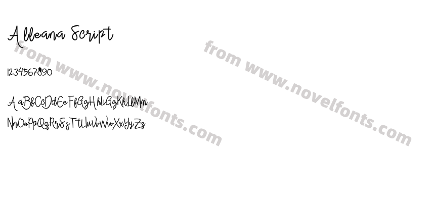 Alleana ScriptPreview
