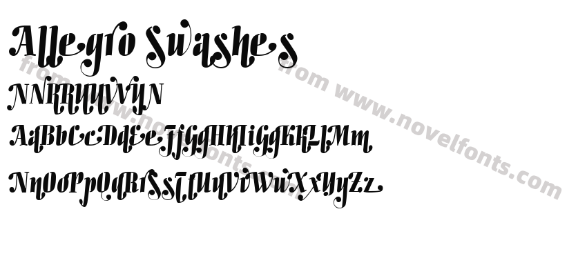 Allegro SwashesPreview