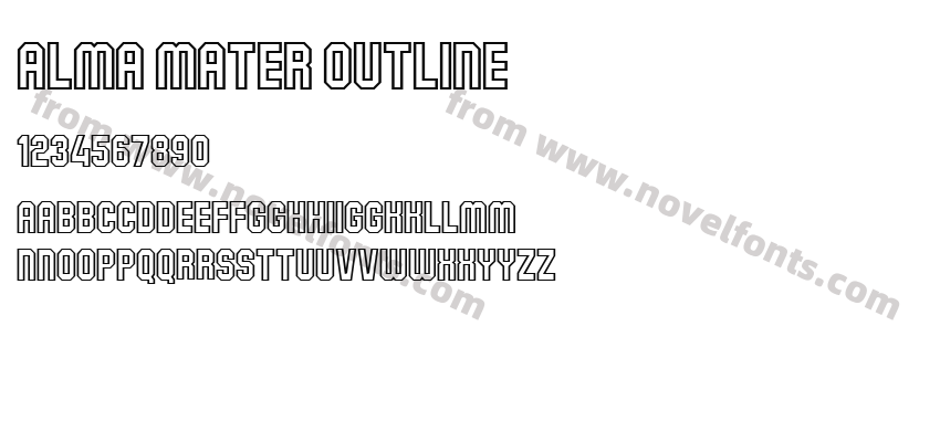 Alma Mater OutlinePreview