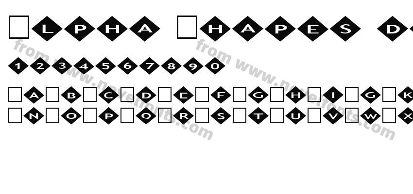 Alpha Shapes diamonds 2Preview