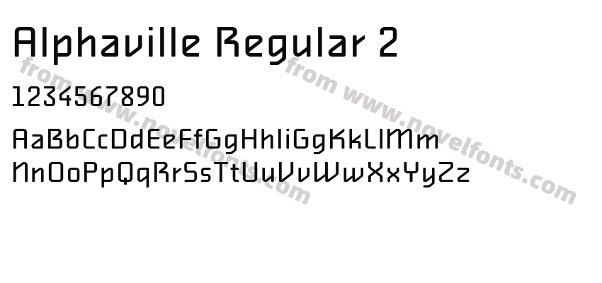 Alphaville Regular 2Preview
