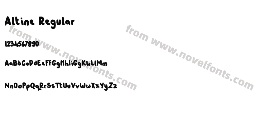 Altine RegularPreview