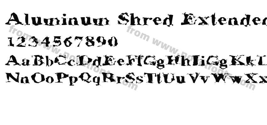 Aluminum Shred Extended RegularSWFTEPreview