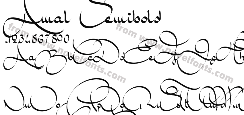 Amal SemiboldPreview