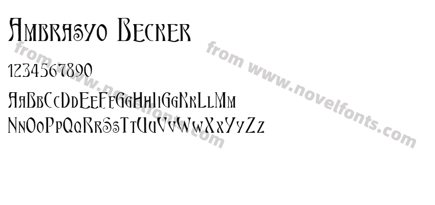 Ambrasyo BeckerPreview