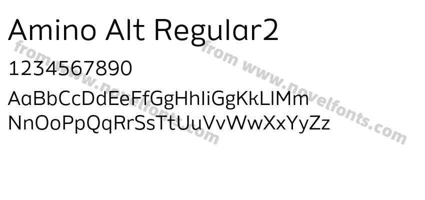 Amino Alt Regular2Preview