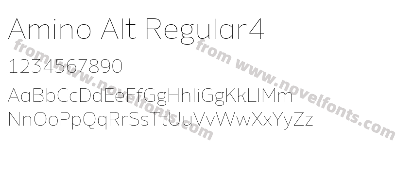 Amino Alt Regular4Preview