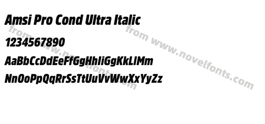 Amsi Pro Cond Ultra ItalicPreview