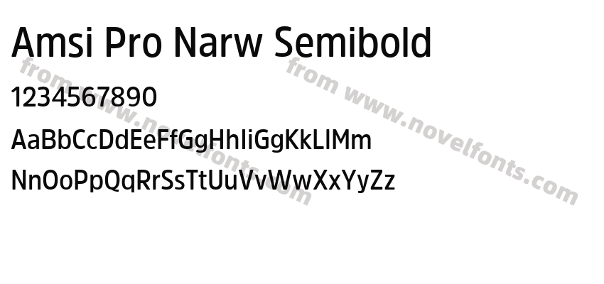 Amsi Pro Narw SemiboldPreview