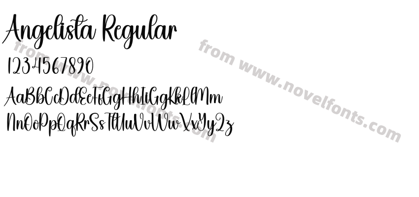 Angelista RegularPreview