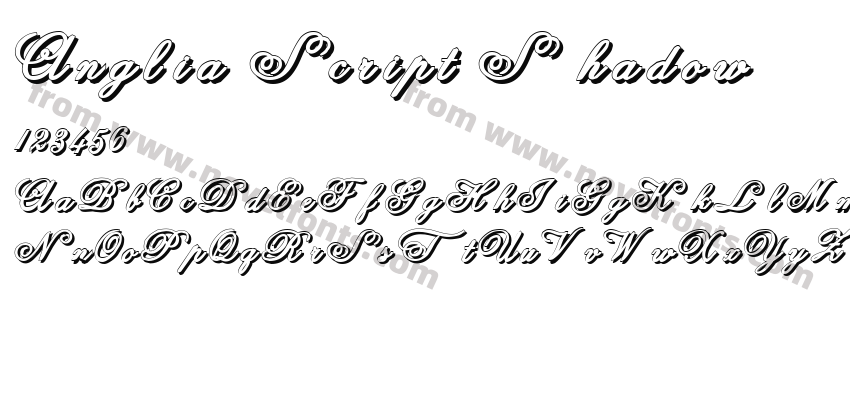 Anglia Script ShadowPreview