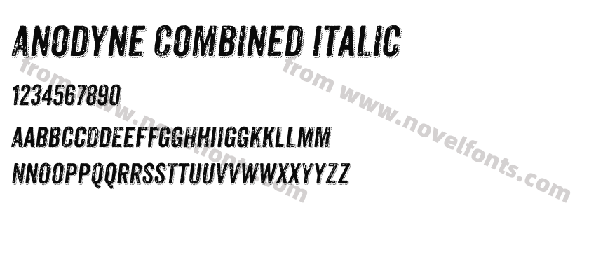 Anodyne Combined ItalicPreview