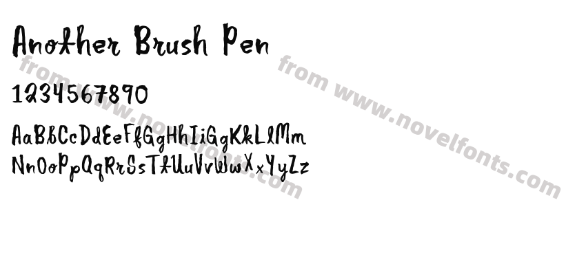 Another Brush PenPreview