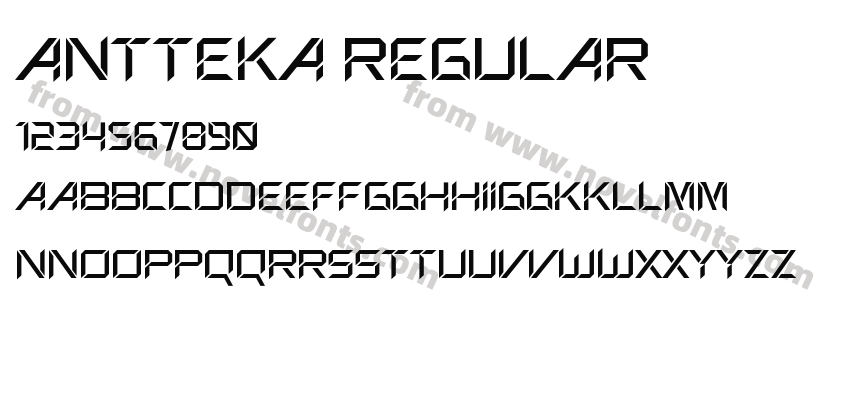 Antteka RegularPreview