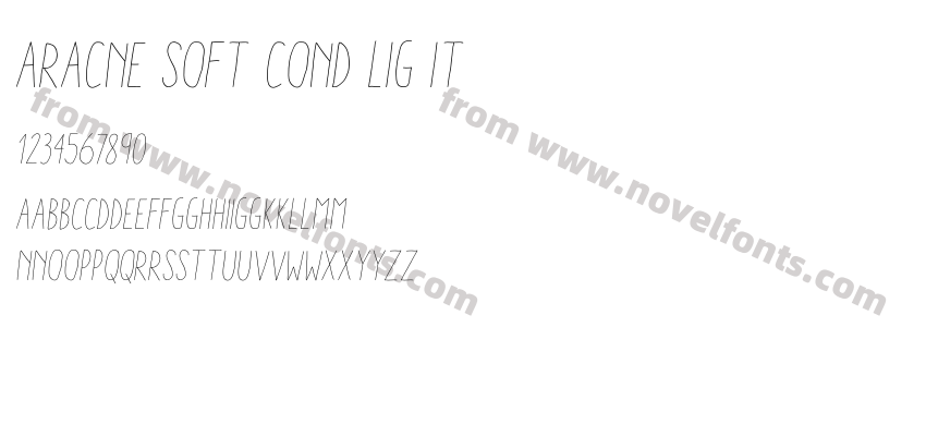 Aracne Soft Cond Lig ItPreview