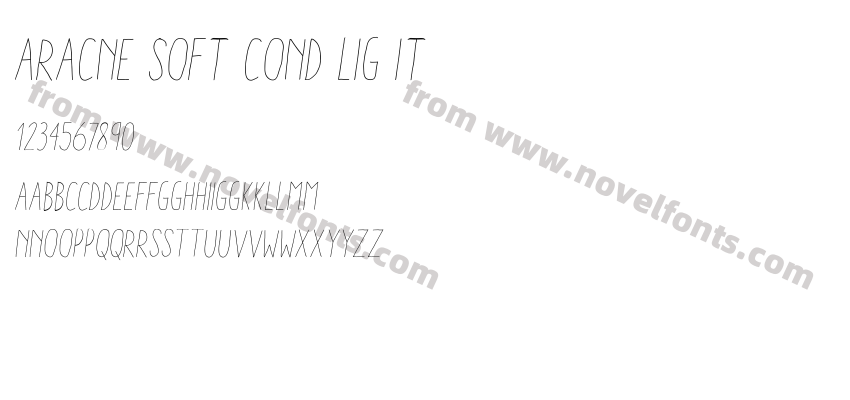Aracne Soft Cond Lig ItPreview