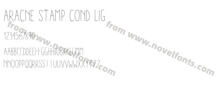 Aracne Stamp Cond LigPreview